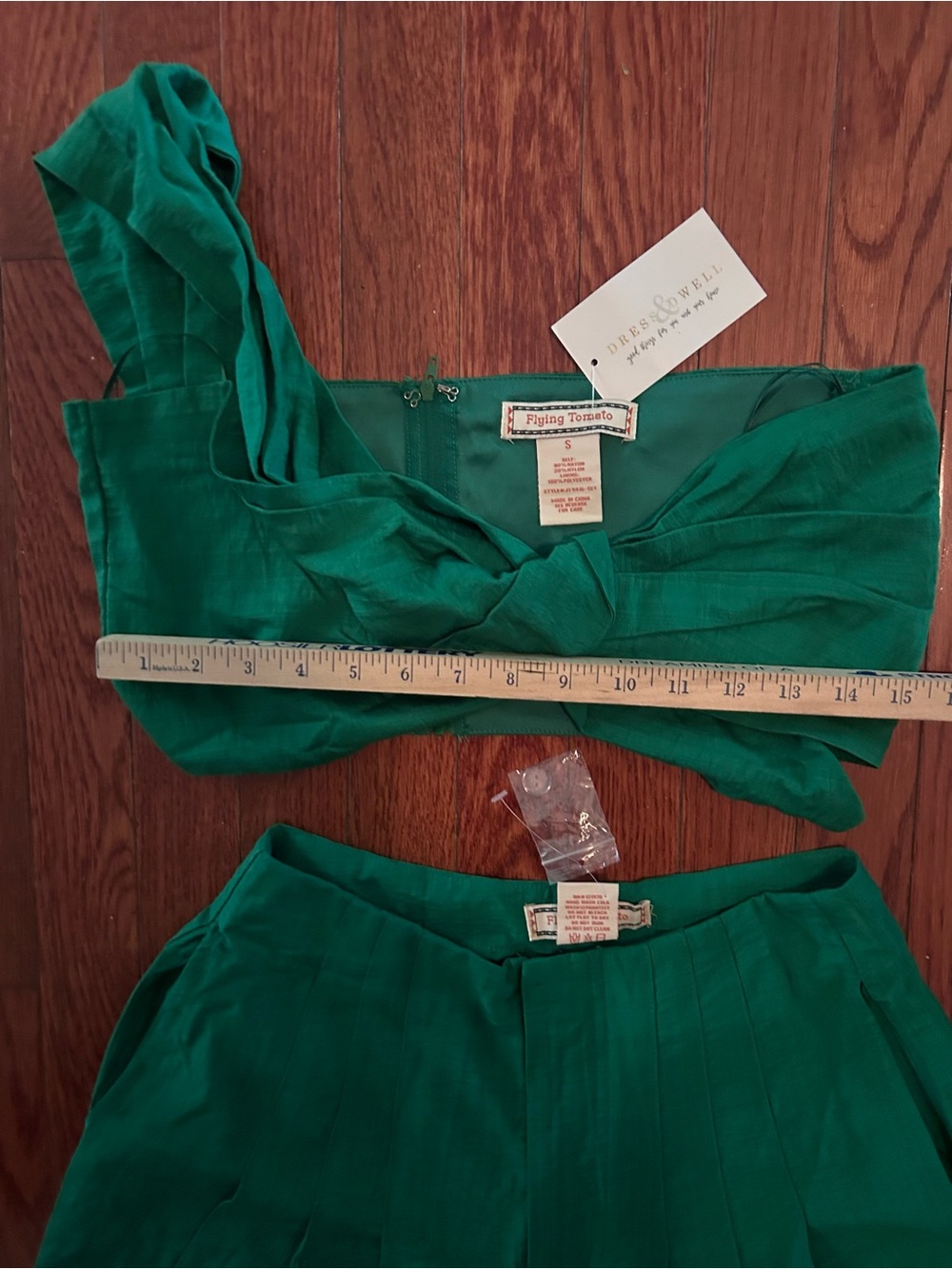 Flying Tomato Two-Piece Set – Emerald Green – Size Small – NWT - Picture 9 of 13